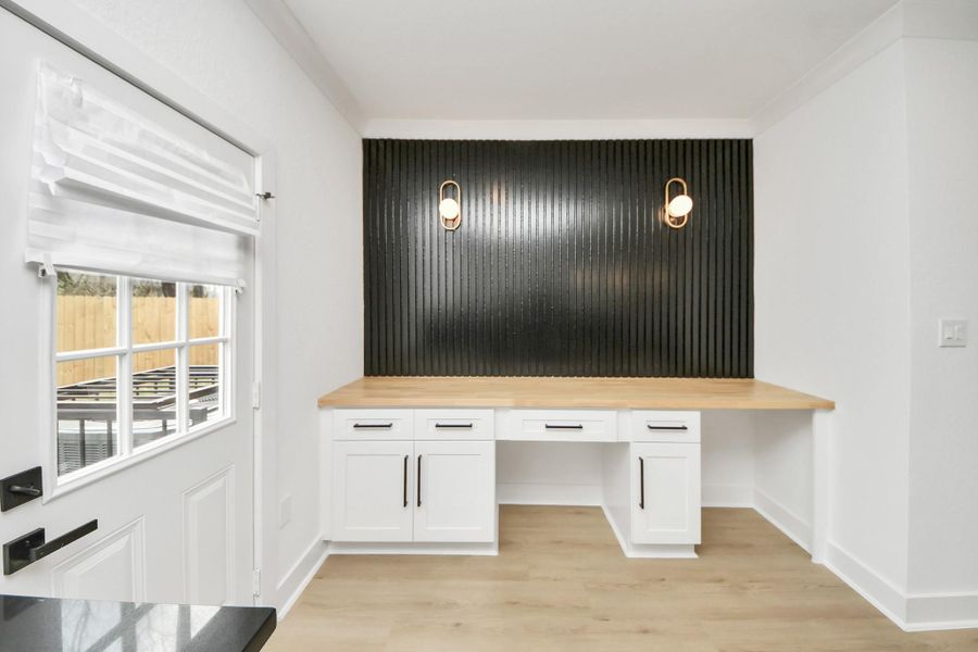 Furnished interior view inside a new home in , Houston (Image 9).