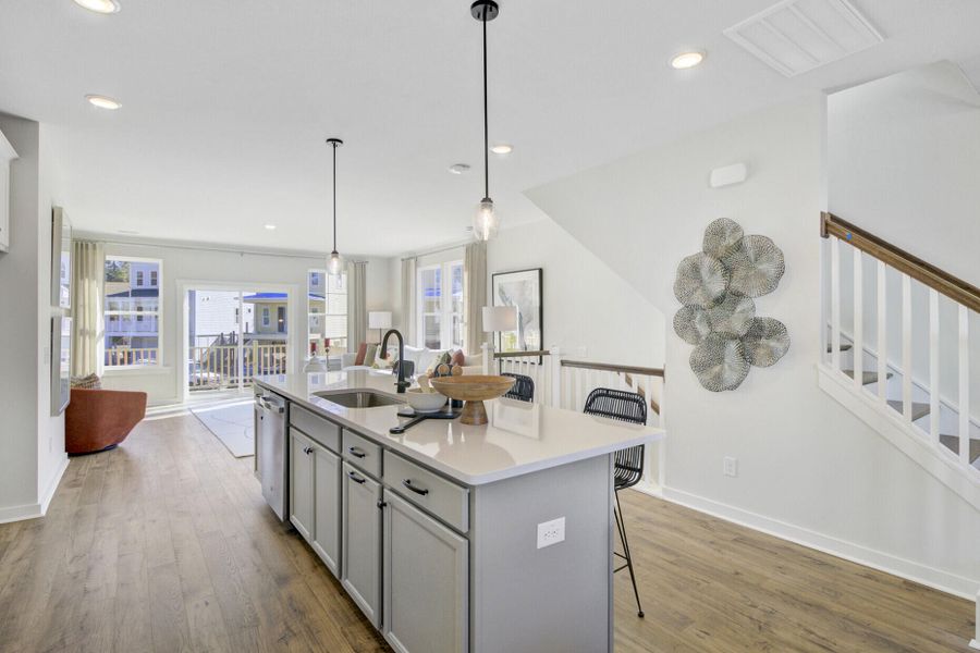 Furnished interior view inside a new home in , Johns Island (Image 34).