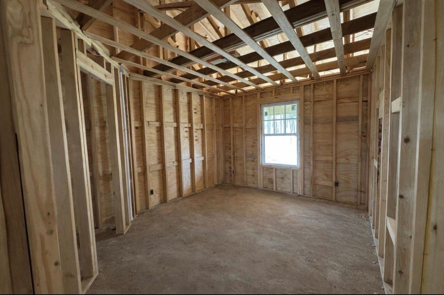 In-progress construction of a new home in , Broaddus, TX (Image 8).