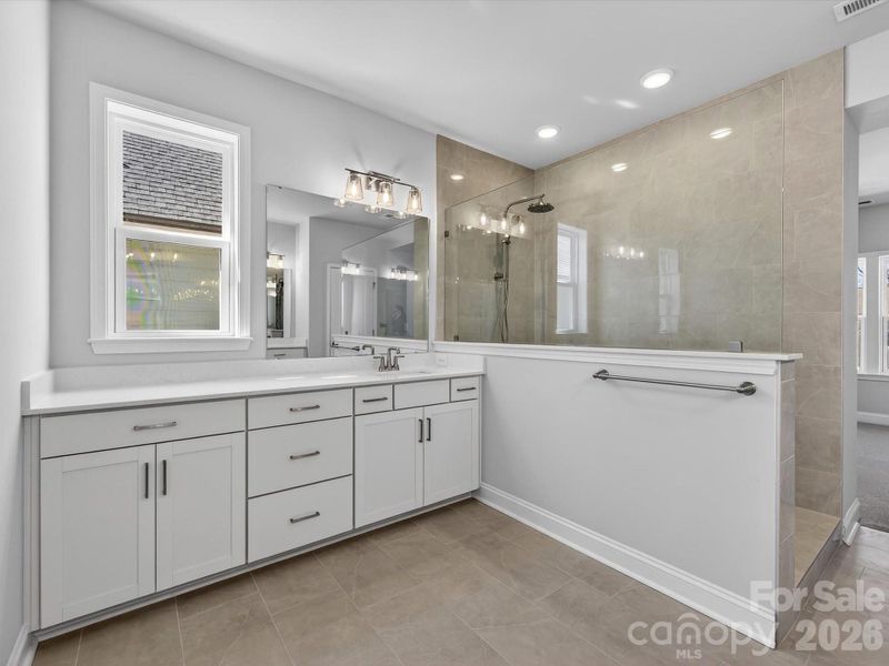 Furnished interior view inside a new home in North Creek Village, Huntersville (Image 11).