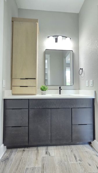 Furnished interior view inside a new home in , New Braunfels (Image 41).