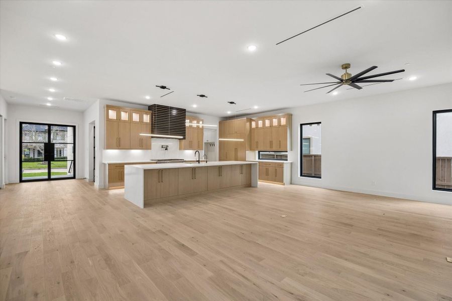 High grade Level 4 wall texture has been used throughout the house.