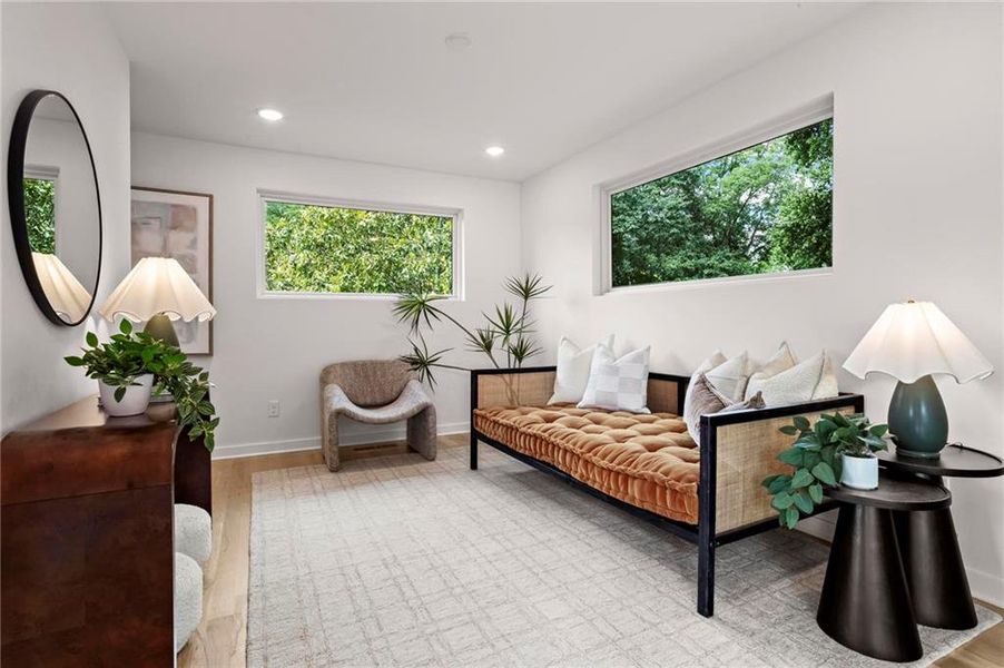 Furnished interior view inside a new home in , Atlanta (Image 19).