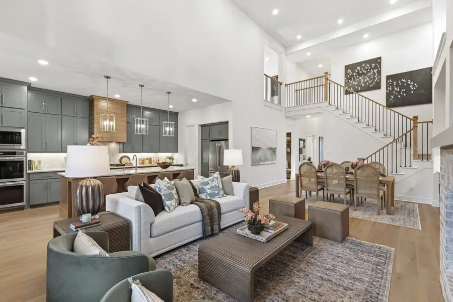Representative Family Room - some options shown