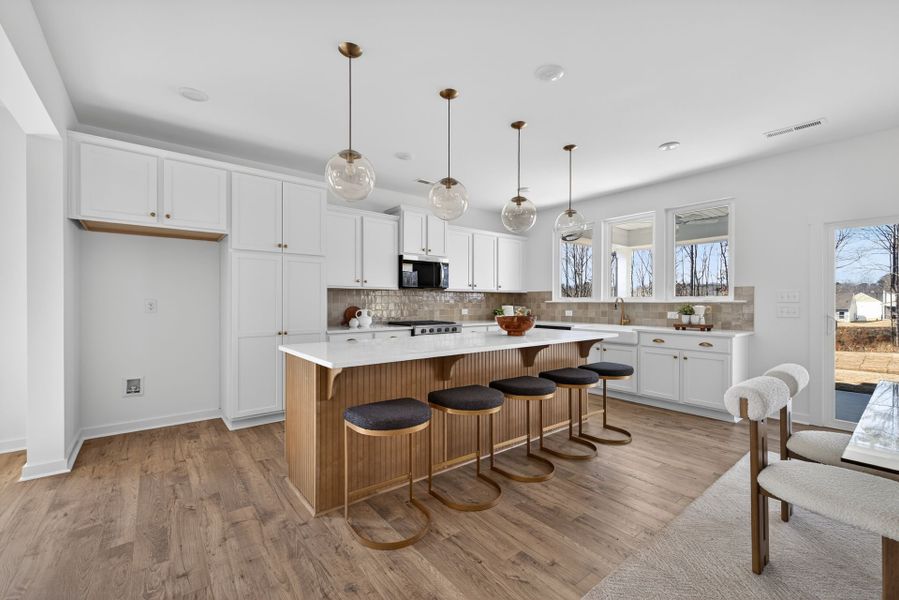 Furnished interior view inside a new home in Copper Ridge at Flowers Plantation, Clayton (Image 5).