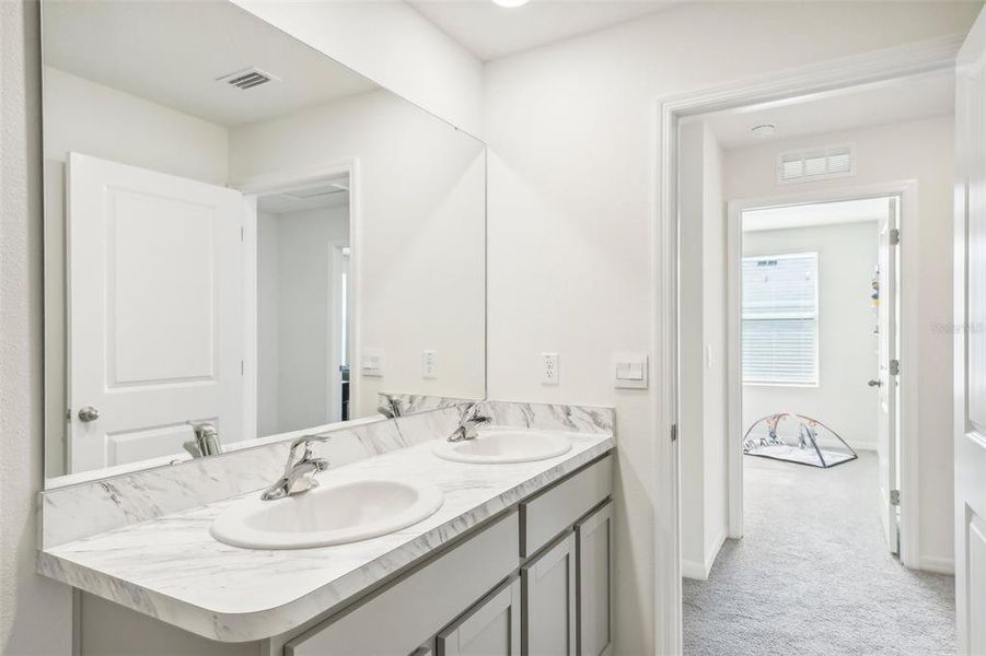 Furnished interior view inside a new home in Ridgewood, Riverview (Image 52).