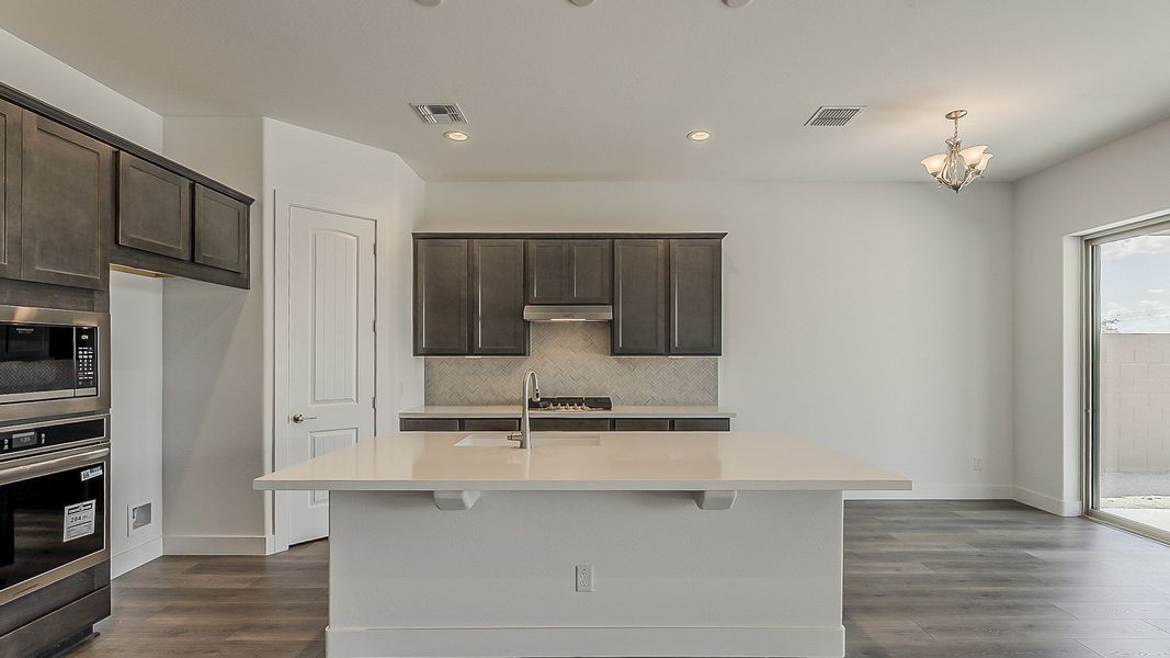 Furnished interior view inside a new home in Hacienda at Estrella, Goodyear (Image 6).