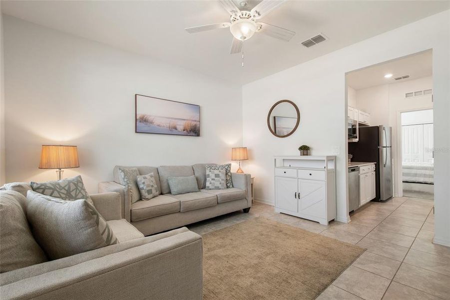 Furnished interior view inside a new home in , Winter Haven (Image 38).