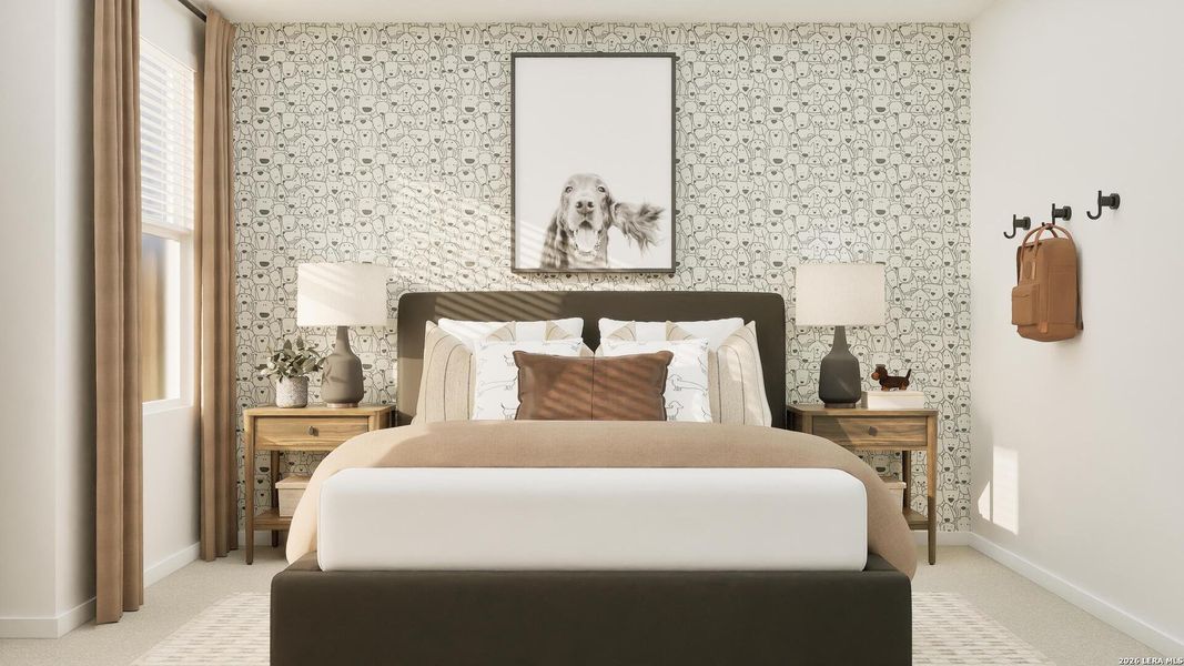 Furnished interior view inside a new home in Stone Garden, Elmendorf (Image 29). Furnished interior view inside a new home in Stone Garden, Elmendorf (Image 29).