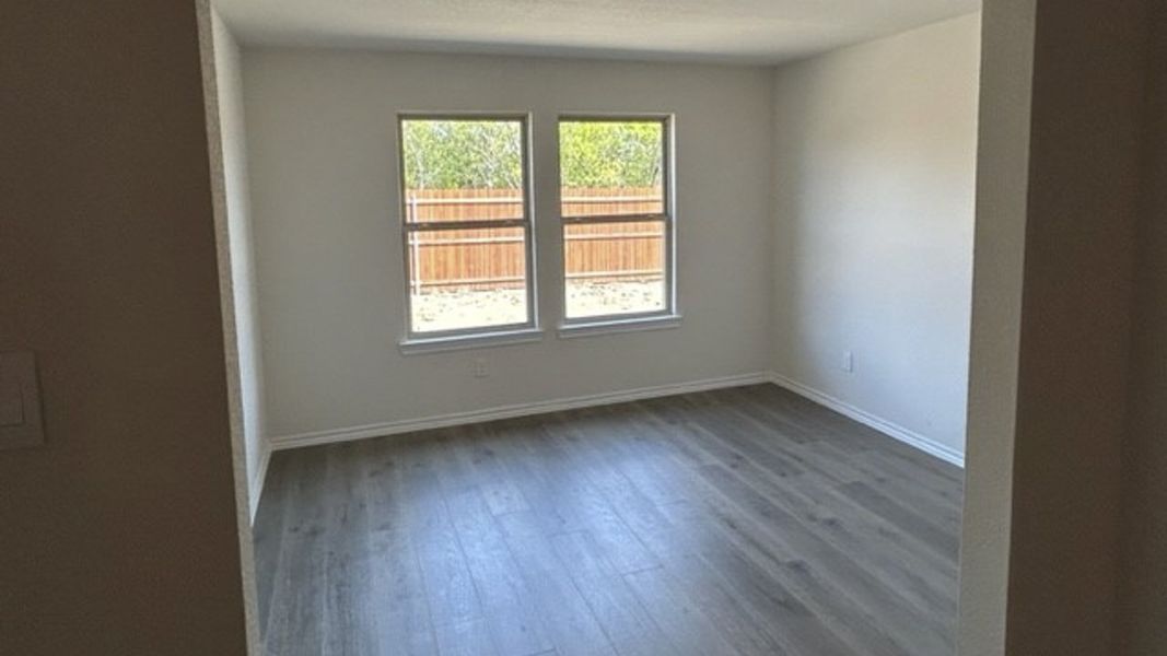 Representative unfurnished interior of a home built from the HOLDEN by D.R. Horton in Northspur, Forney (Image 9). Representative unfurnished interior of a home built from the HOLDEN by D.R. Horton in Northspur, Forney (Image 9).