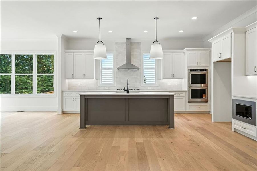 Furnished interior view inside a new home in , Marietta (Image 15).