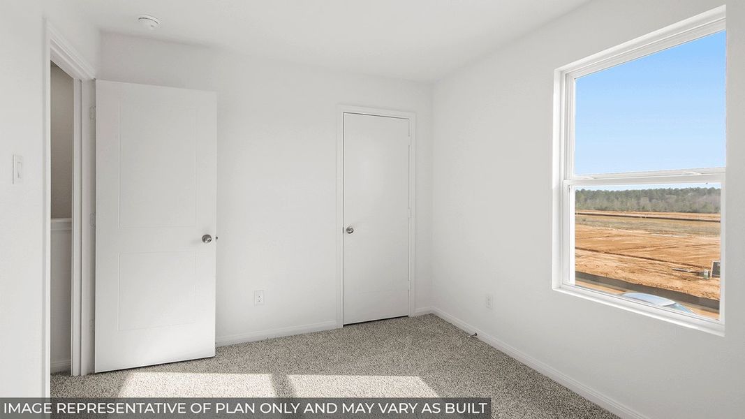 Spacious, unfurnished interior of a new home in Gemini, Splendora (Image 12).