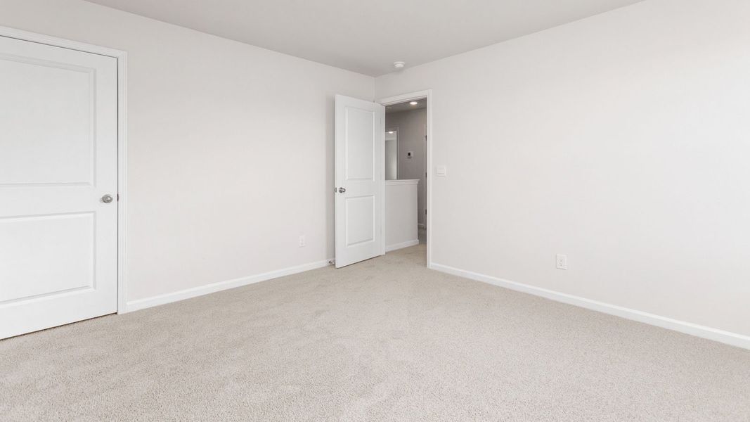 Representative unfurnished interior of a home built from the PENWELL by D.R. Horton in Aurora Acres, Snow Camp (Image 28).