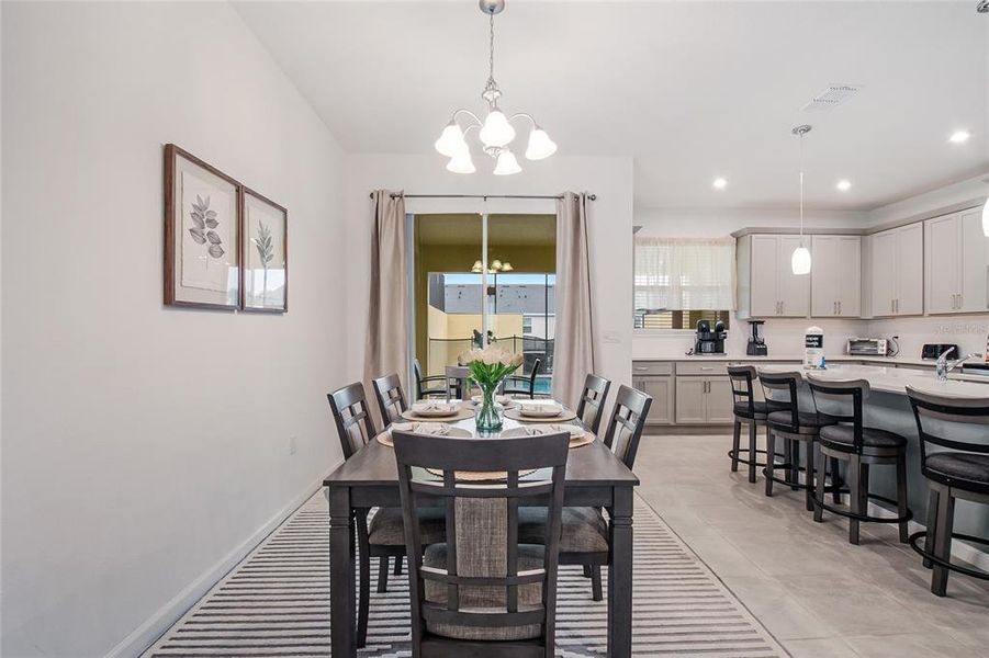 Furnished interior view inside a new home in , Kissimmee (Image 29).