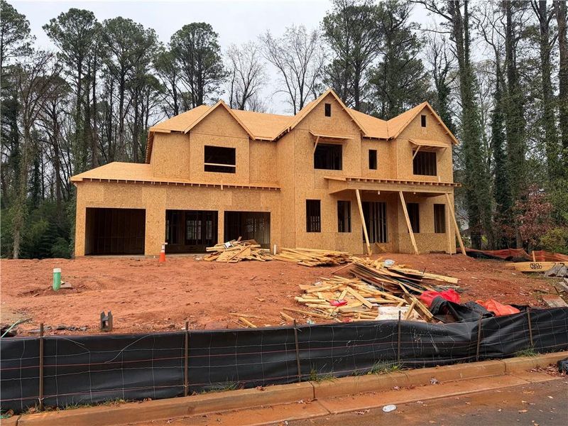 In-progress construction of a new home in , Atlanta, GA (Image 12). In-progress construction of a new home in , Atlanta, GA (Image 12).
