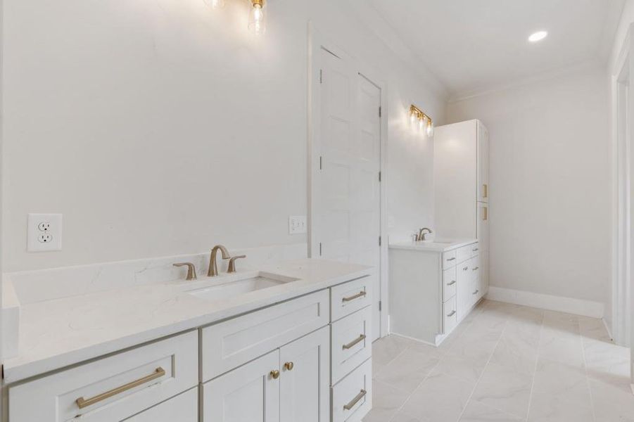 Furnished interior view inside a new home in , Canton (Image 6).