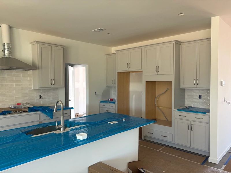 In-progress construction of a new home in Crescent Mills, Wilson's Mills, NC (Image 12).