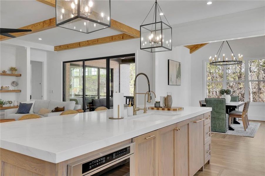 Furnished interior view inside a new home in , Acworth (Image 54). Furnished interior view inside a new home in , Acworth (Image 54).