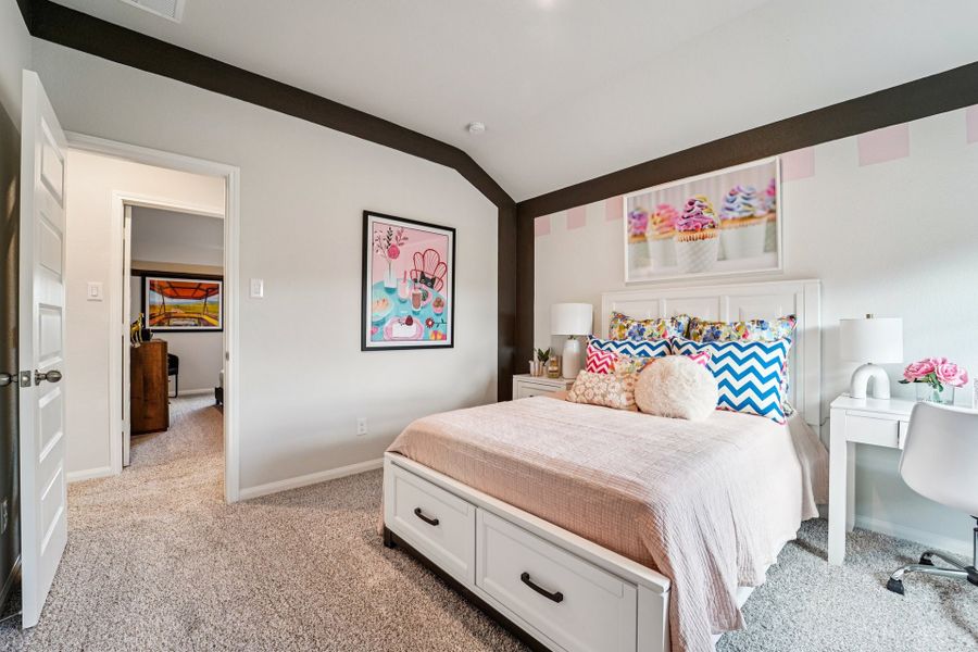 Tejas Village Model Home - Mansfield - Secondary Bedroom Tejas Village Model Home - Mansfield - Secondary Bedroom