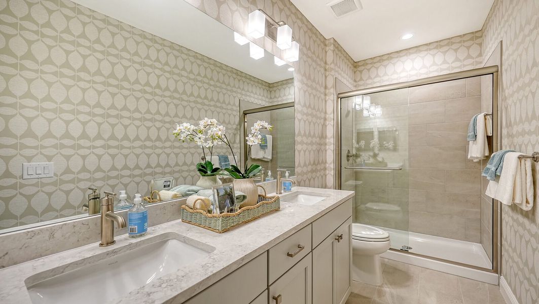 Representative furnished interior of a home built from the Parker by Neal Communities in SkySail, Naples (Image 30).