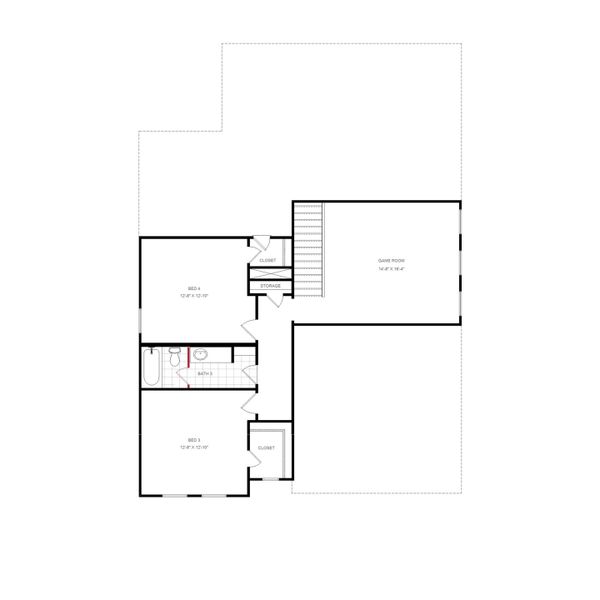 W/S #71456 / BG #3: 2nd Floor