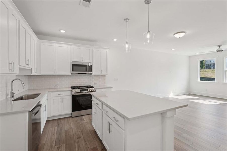 Furnished interior view inside a new home in Park Vue, Atlanta (Image 5).