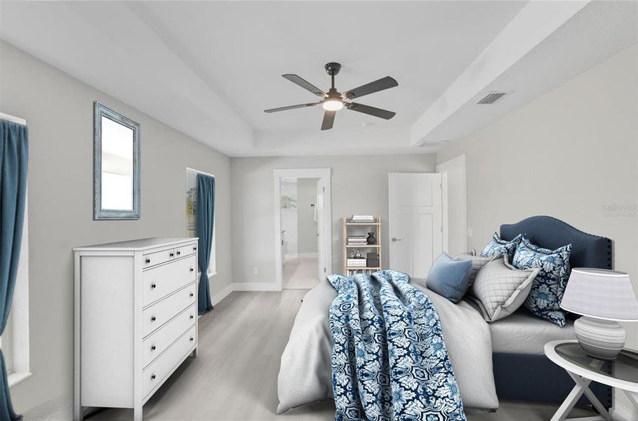 Furnished interior view inside a new home in , Hernando (Image 12).