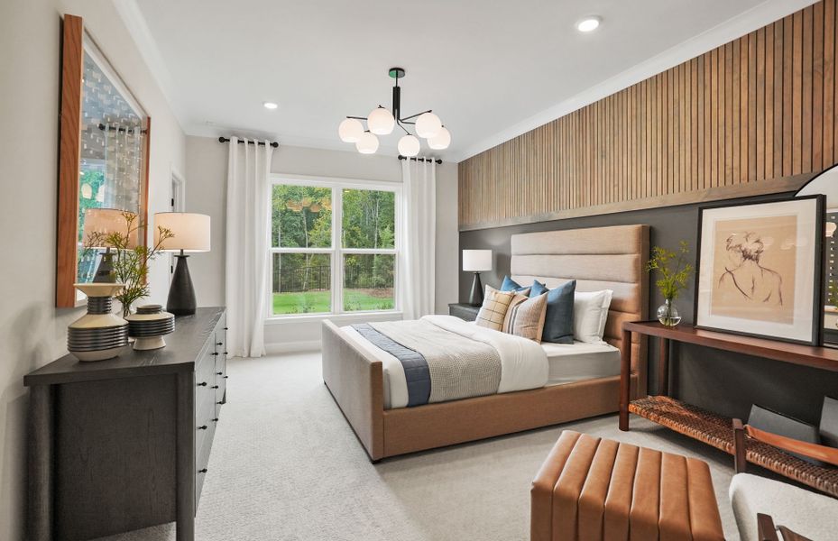 Furnished interior view inside a new home in Forest Creek, Waxhaw (Image 31). Furnished interior view inside a new home in Forest Creek, Waxhaw (Image 31).