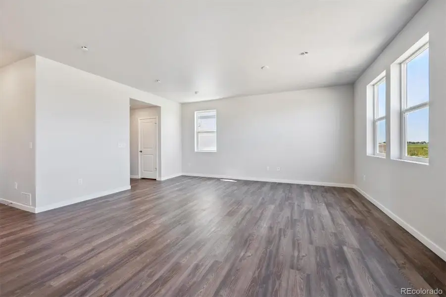 Spacious, unfurnished interior of a new home in Farmlore, Brighton (Image 11). Spacious, unfurnished interior of a new home in Farmlore, Brighton (Image 11).