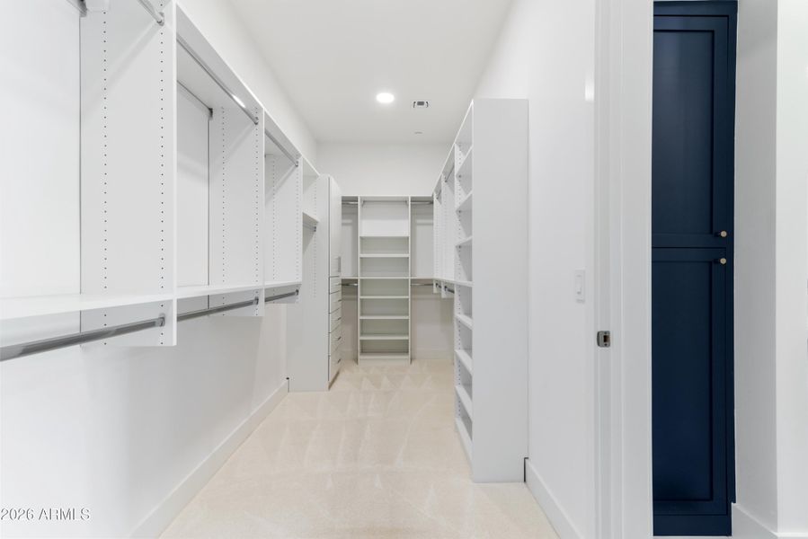 Primary Walk-In Closet