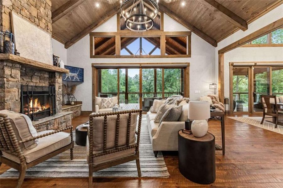 Furnished interior view inside a new home in , Epworth (Image 45).