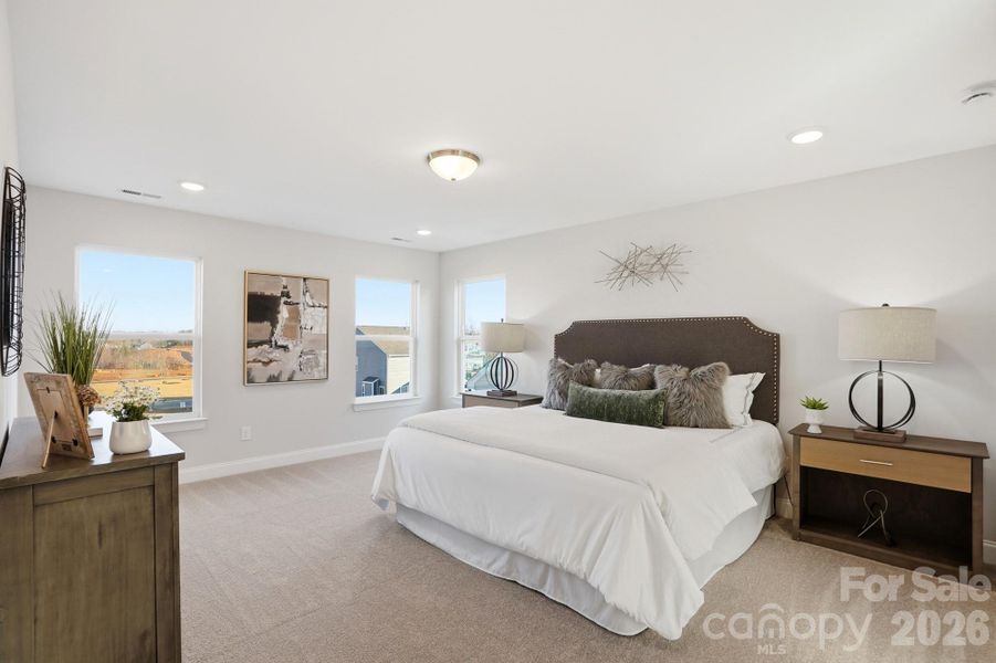Furnished interior view inside a new home in The Meadows at Laurelbrook, Sherrills Ford (Image 9).