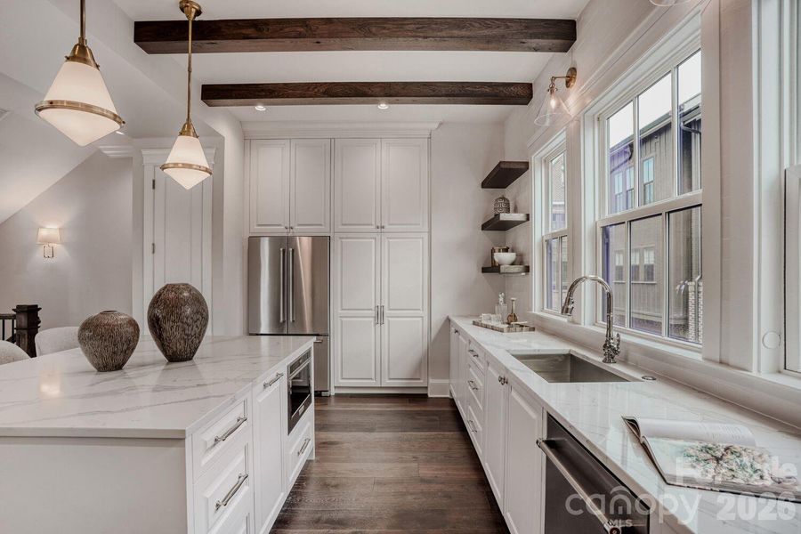 Furnished interior view inside a new home in , Charlotte (Image 8).