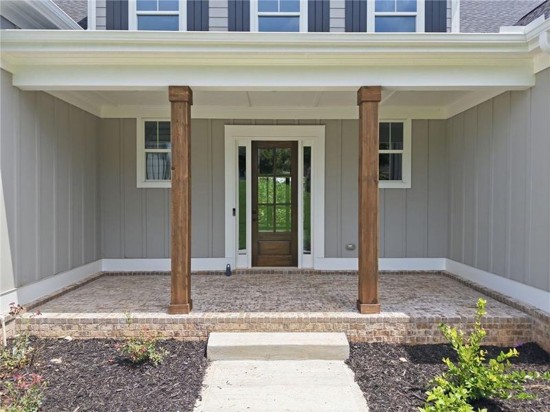 Exterior details and patio area of a home in , Flowery Branch (Image 31). Exterior details and patio area of a home in , Flowery Branch (Image 31).