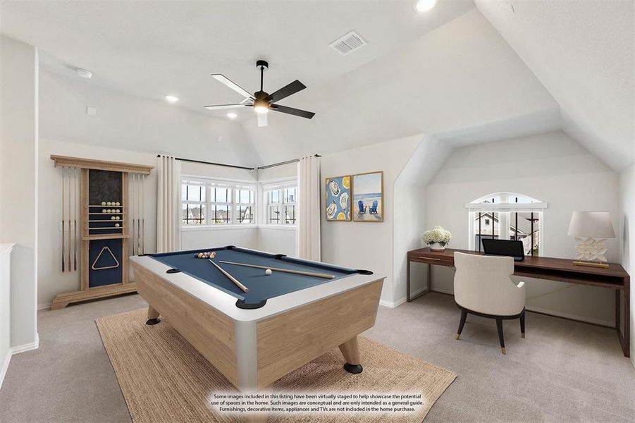 Furnished interior view inside a new home in Eagle Glen 50, Alvarado (Image 8). Furnished interior view inside a new home in Eagle Glen 50, Alvarado (Image 8).