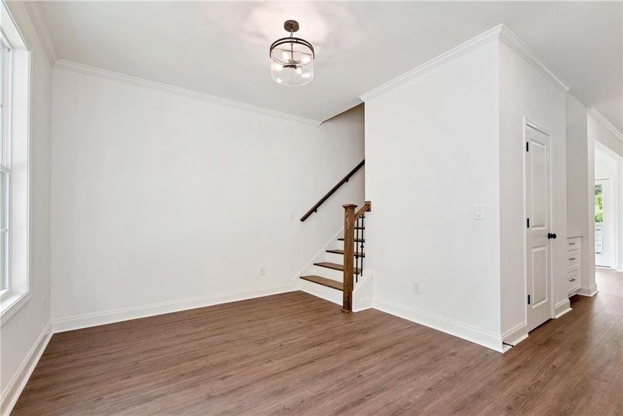 Spacious, unfurnished interior of a new home in , Commerce (Image 46).