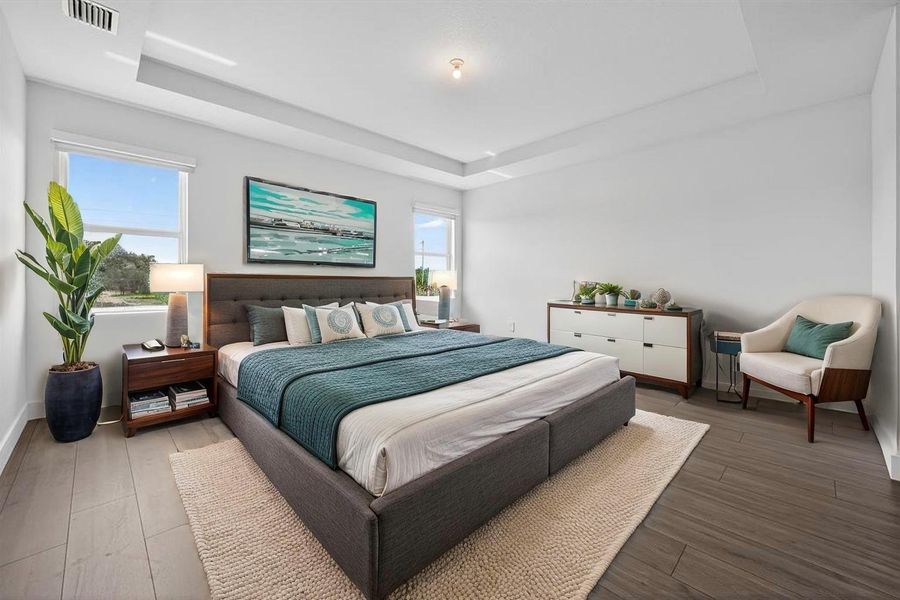 Furnished interior view inside a new home in , Davie (Image 5).