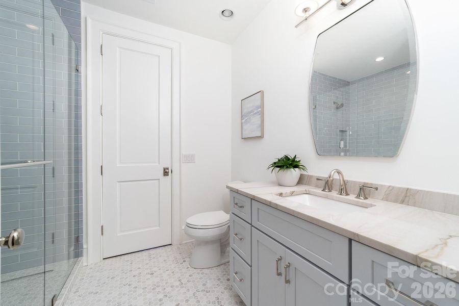 Furnished interior view inside a new home in , Davidson (Image 29).