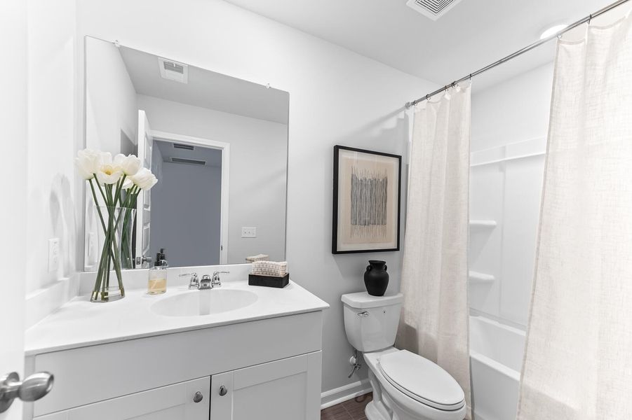 Furnished interior view inside a new home in Heron's Walk at Summers Corner, Summerville (Image 6).