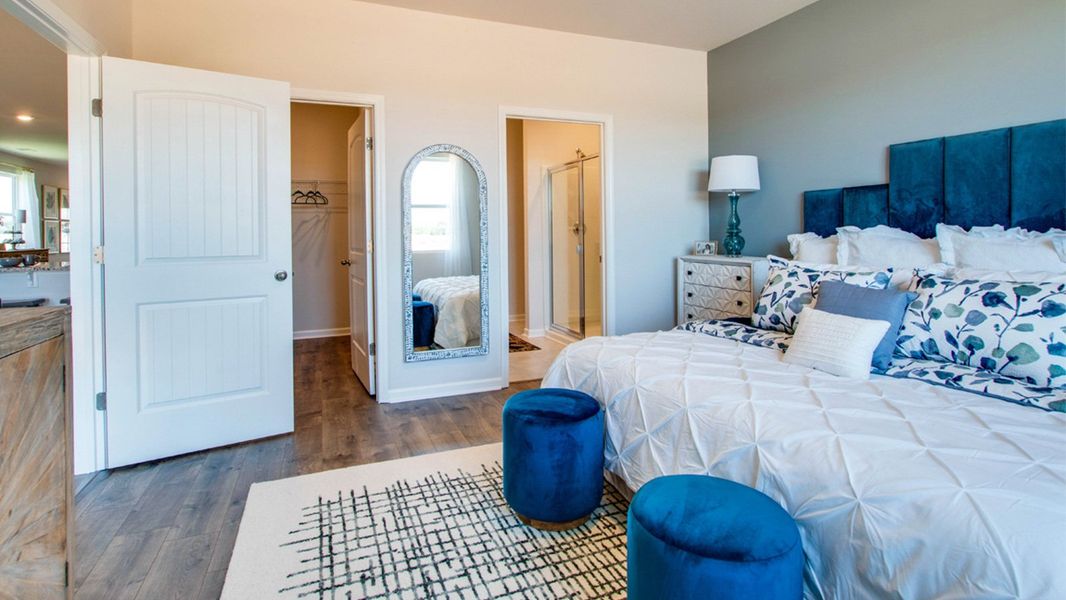Furnished interior view inside a new home in Nexus South, Gallatin (Image 8).