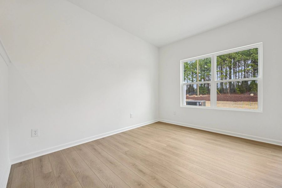 Spacious, unfurnished interior of a new home in Towns at The Point, Rolesville (Image 13).