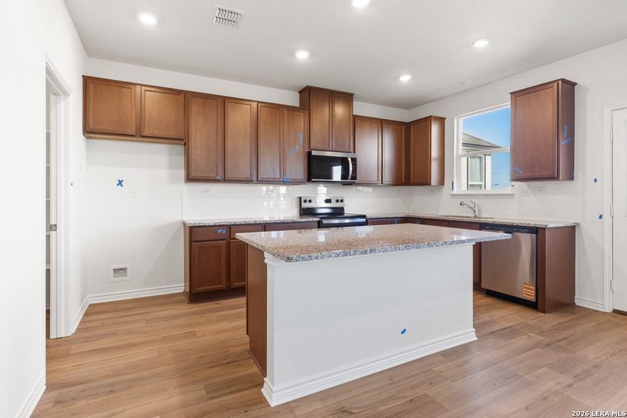 Furnished interior view inside a new home in Knox Ridge, Converse (Image 9).