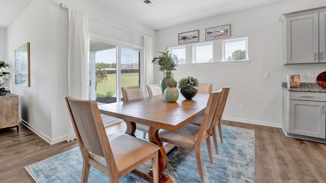 Representative furnished interior of a home built from the DOVER by D.R. Horton in Riverwood Gardens, Oakland (Image 11).