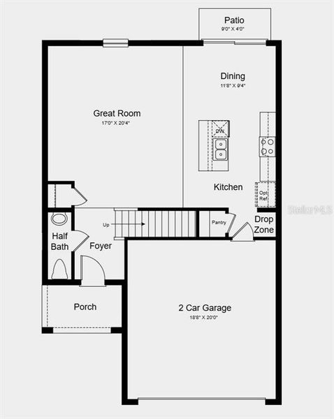2D floor plan layout of this home in Coasterra Community Group Page, Palmetto, FL (Image 2). 2D floor plan layout of this home in Coasterra Community Group Page, Palmetto, FL (Image 2).