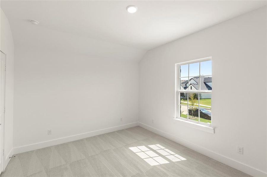 Spacious, unfurnished interior of a new home in Inspiration Collection at Union Park, Little Elm (Image 21).