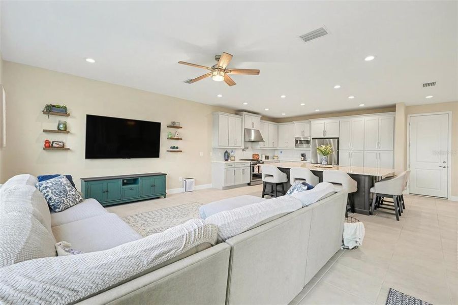 Furnished interior view inside a new home in , Wesley Chapel (Image 16). Furnished interior view inside a new home in , Wesley Chapel (Image 16).