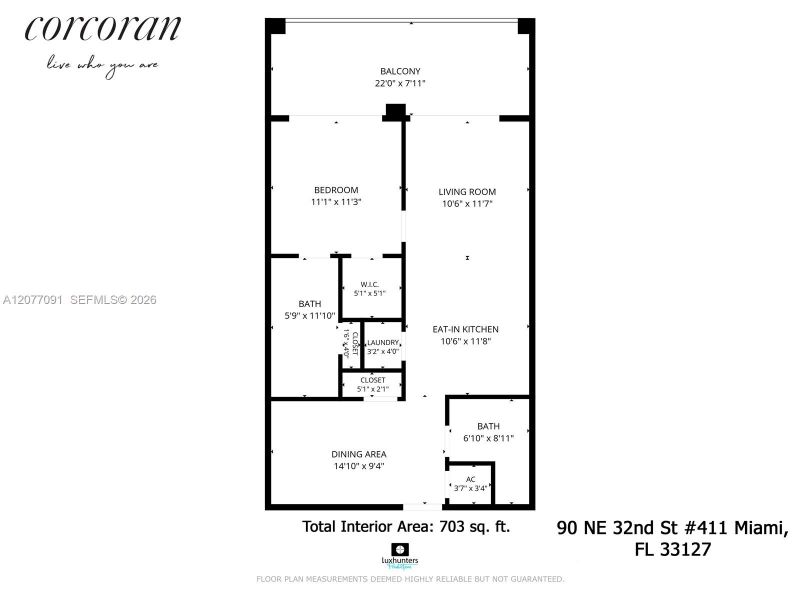 2D floor plan layout of this home in , Miami, FL (Image 4).