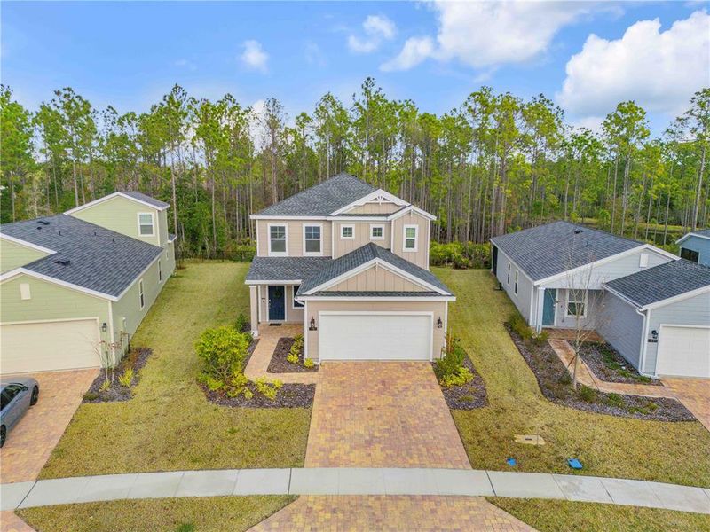 Front exterior of a new home in , St. Augustine, FL, highlighting curb appeal (Image 24).