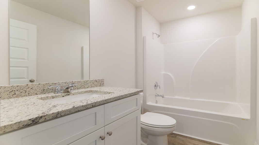 Furnished interior view inside a new home in Wesley Park, Crawfordville (Image 9). Furnished interior view inside a new home in Wesley Park, Crawfordville (Image 9).