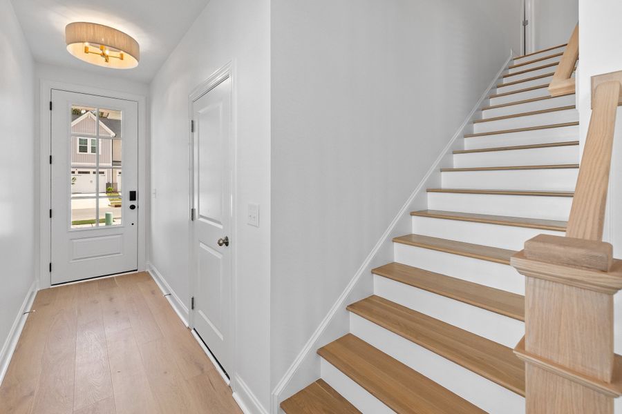 Representative unfurnished interior of a home built from the The Juniper by RobuckHomes in Kennebec Crossing, Angier (Image 27).